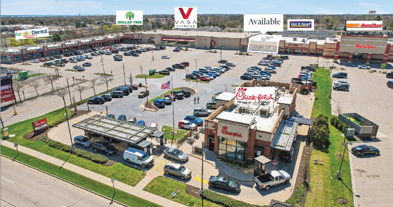5201 Washington Ave, Mount Pleasant, WI for lease Aerial- Image 1 of 4