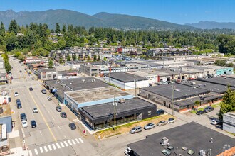 1406 Pemberton Ave, North Vancouver, BC - AERIAL map view