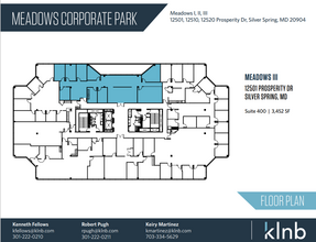 12510 Prosperity Dr, Silver Spring, MD for lease Floor Plan- Image 1 of 2