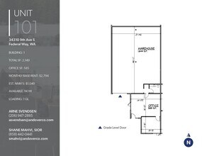1020 S 344th St, Federal Way, WA for lease Floor Plan- Image 1 of 1