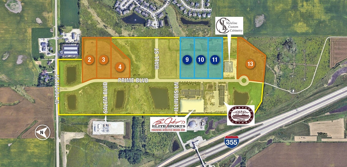 Lockport Il Zoning Map 17132 Prime, Lockport, Il 60441 - 4 Construction-Ready Parcels, From 3-6  Acres | Loopnet