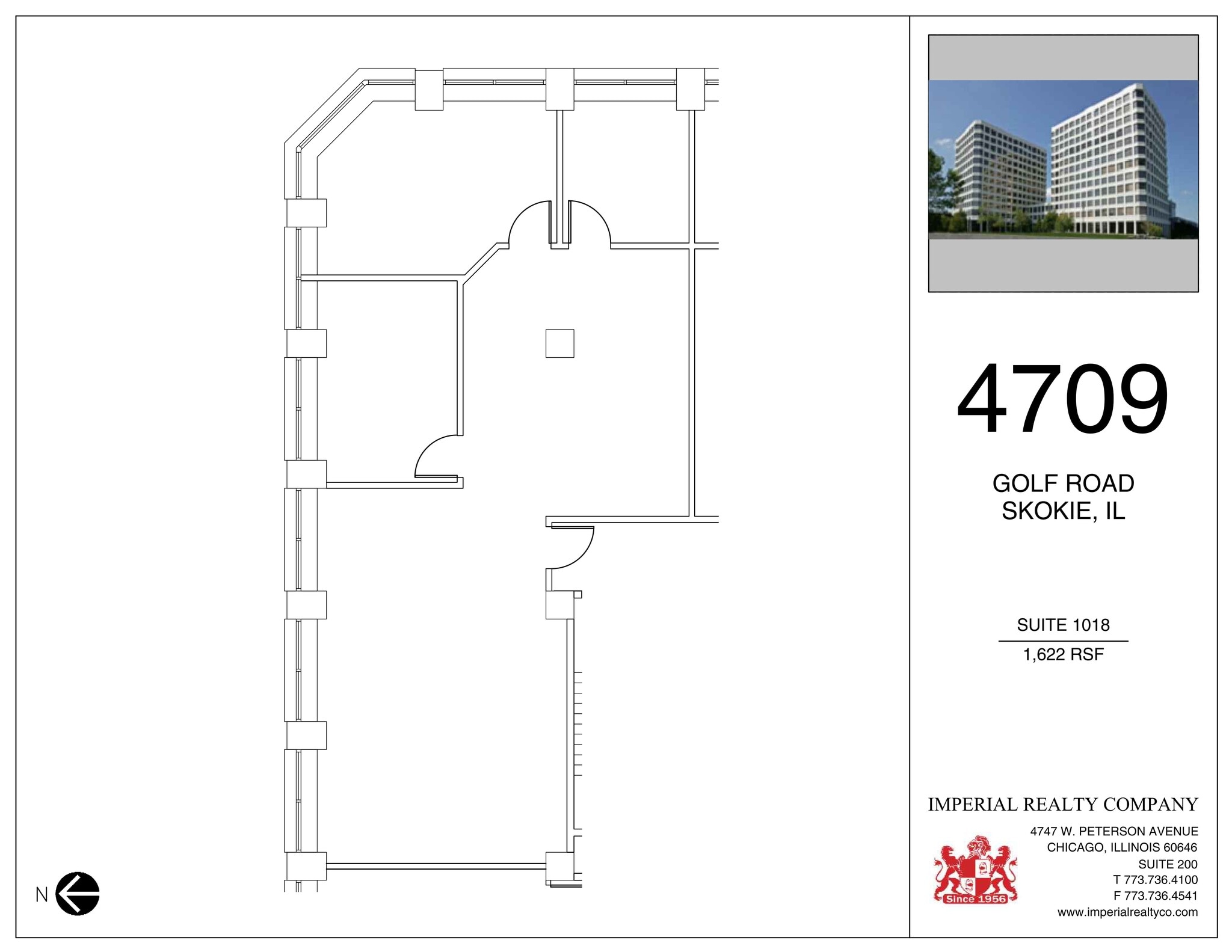 4709-4711 Golf Rd, Skokie, IL for lease Site Plan- Image 1 of 1