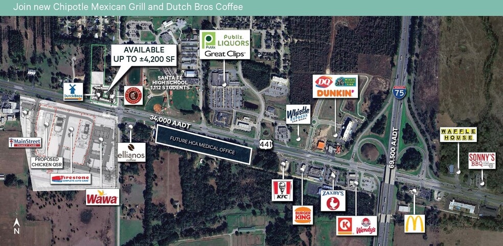 US Hwy 441 & NW 173rd St, Alachua, FL for lease - Building Photo - Image 1 of 1