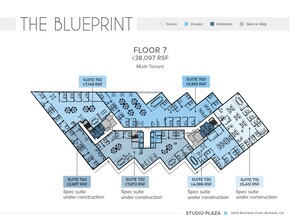 3400 W Riverside Dr, Burbank, CA for lease Floor Plan- Image 2 of 2