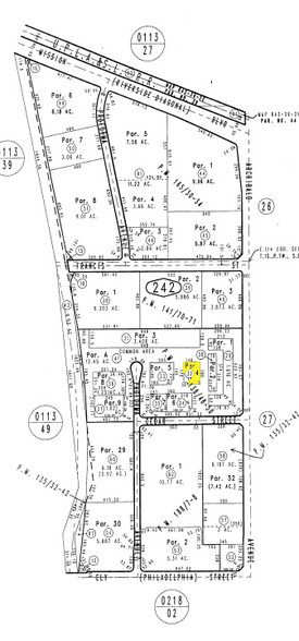 2625 E Cedar St, Ontario, CA for sale - Plat Map - Image 3 of 6