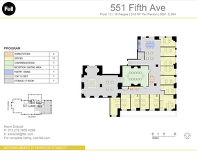 551 Fifth Ave, New York, NY for lease Floor Plan- Image 1 of 2