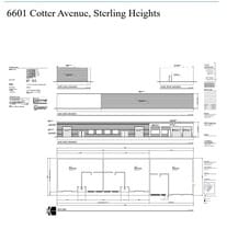 6601 Cotter Ave, Sterling Heights, MI for lease Floor Plan- Image 1 of 1