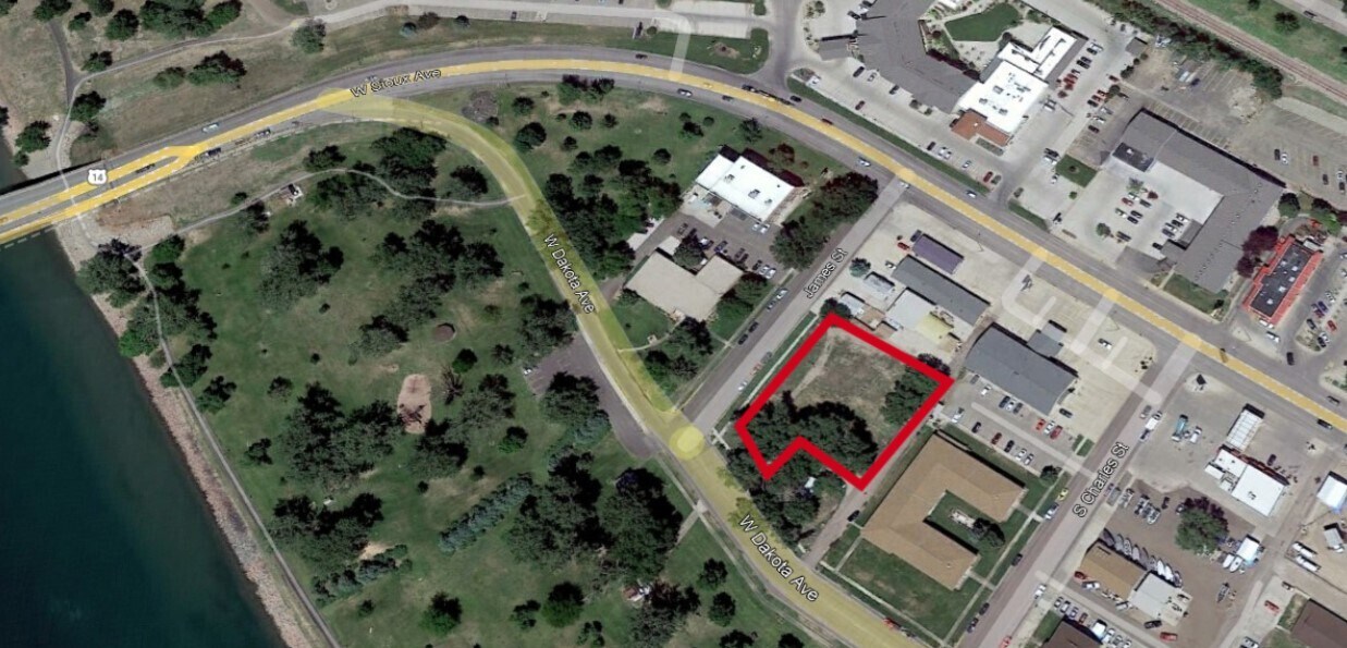 Pierre Retail Land, Pierre, SD for sale Aerial- Image 1 of 1