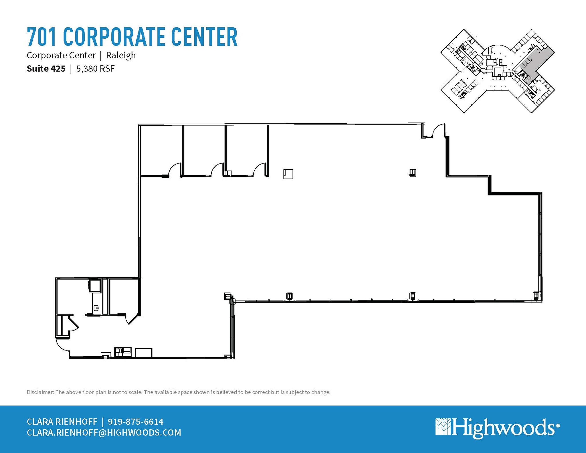 701 Corporate Center Dr, Raleigh, NC for lease Floor Plan- Image 1 of 1