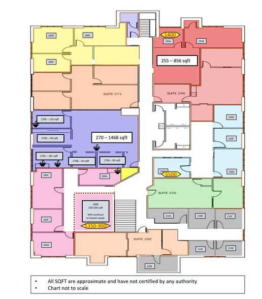 15290 E 6th Ave, Aurora, CO for lease - Floor Plan - Image 2 of 5