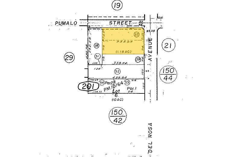 2390 Del Rosa Ave, San Bernardino, CA for lease - Plat Map - Image 2 of 2