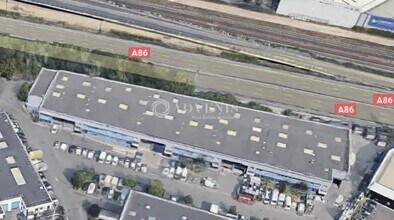 La Courneuve - AERIAL map view