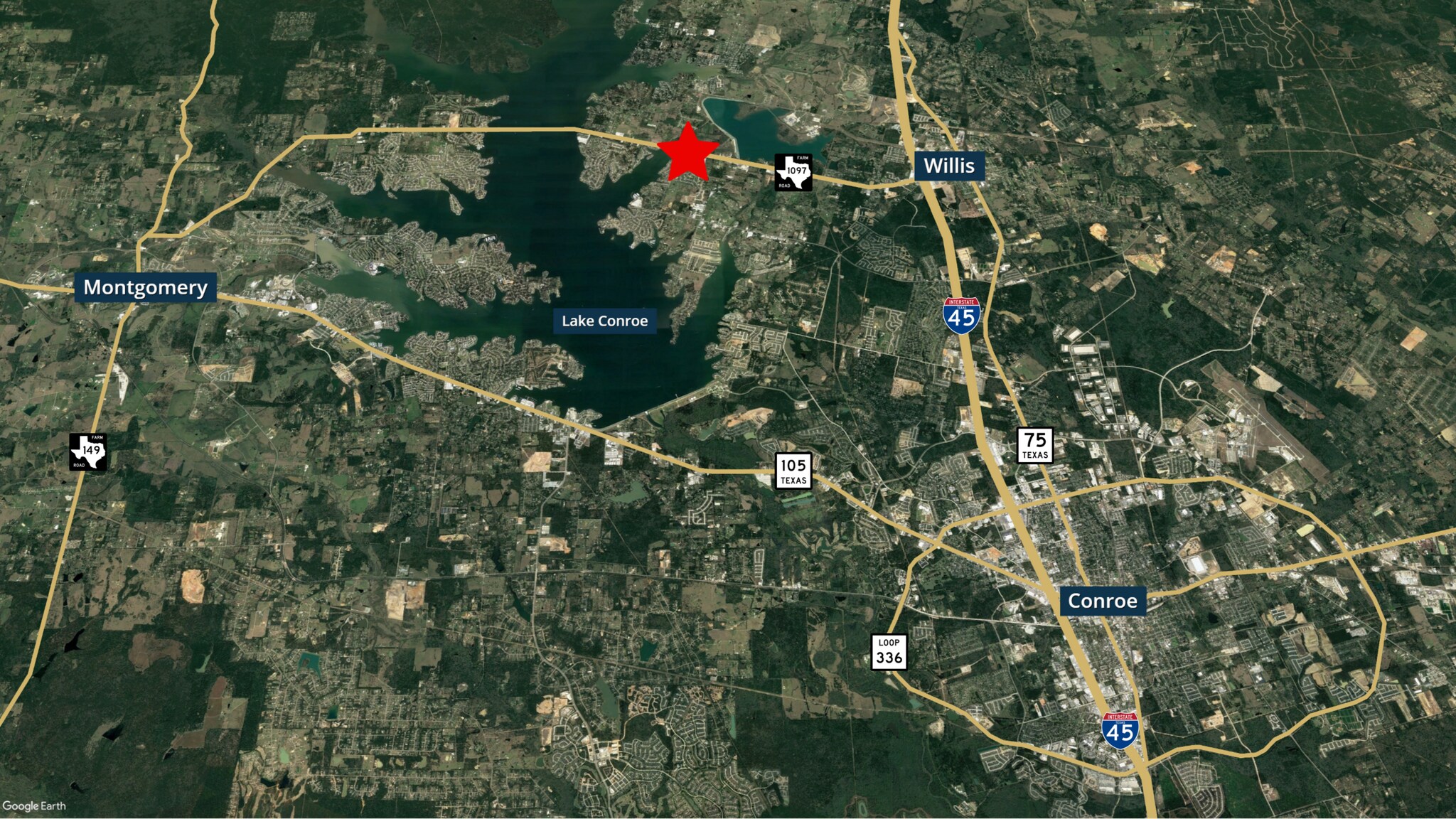 13199 W FM 1097, Willis, TX 77318 FM 1097