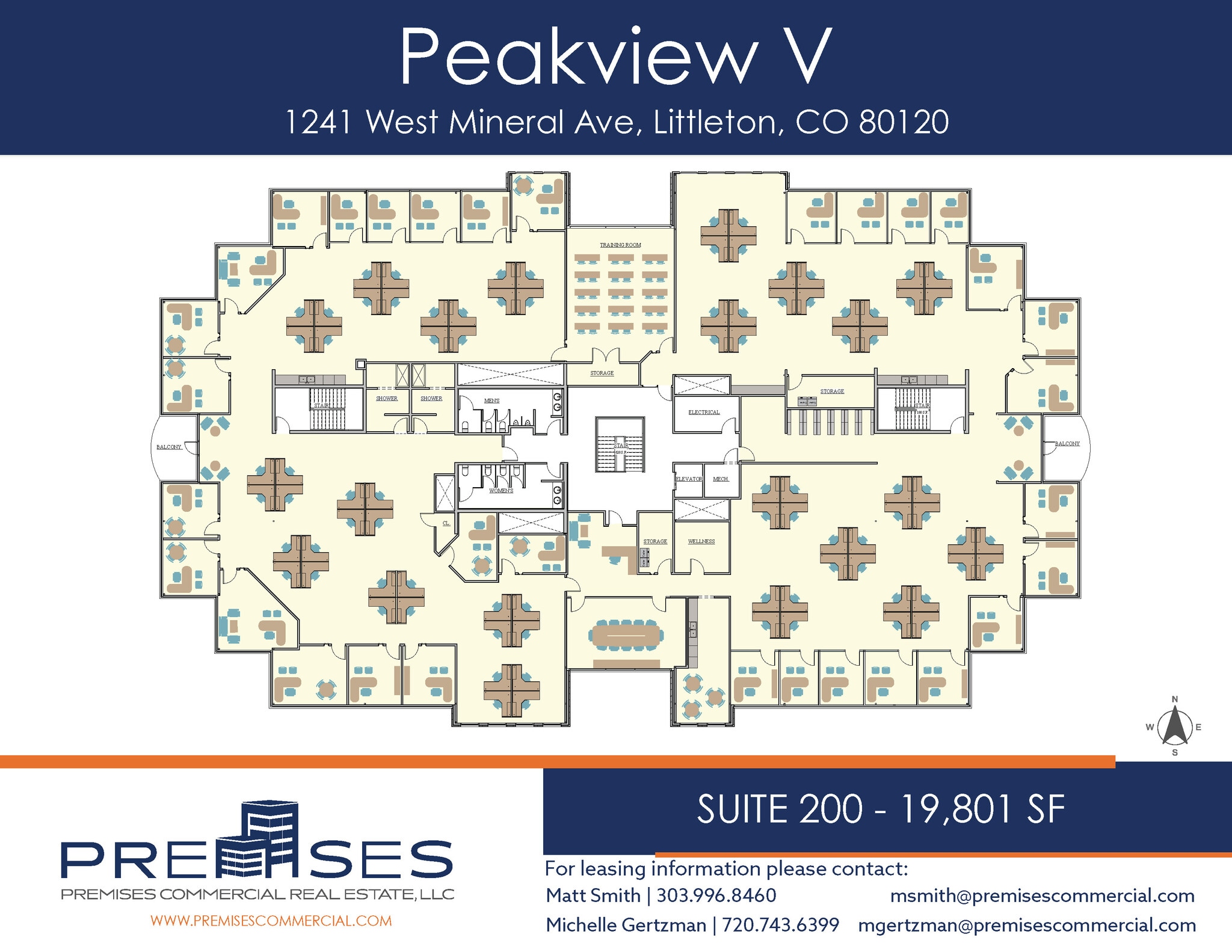 1241 W Mineral Ave, Littleton, CO for lease Floor Plan- Image 1 of 1