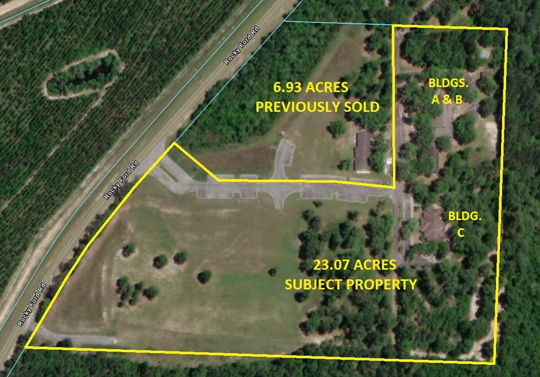 2577 Rocky Ford, Valdosta, GA for sale Aerial- Image 1 of 20