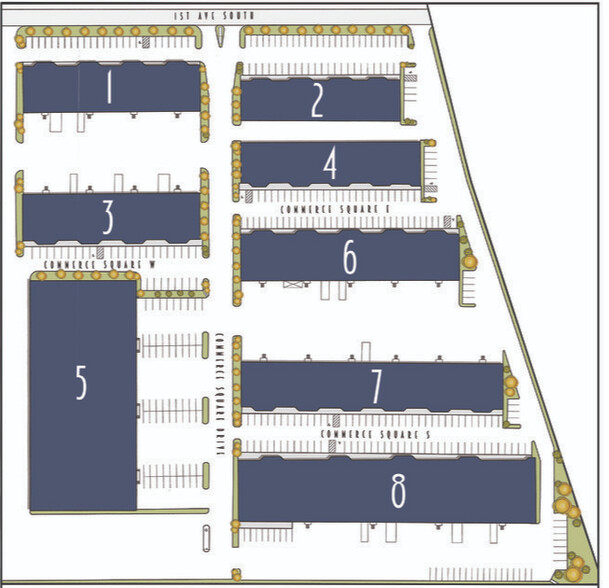 2411-2425 1st Ave S, Irondale, AL for lease - Site Plan - Image 2 of 5