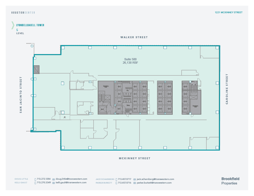 1221 McKinney St, Houston, TX for lease Floor Plan- Image 1 of 1