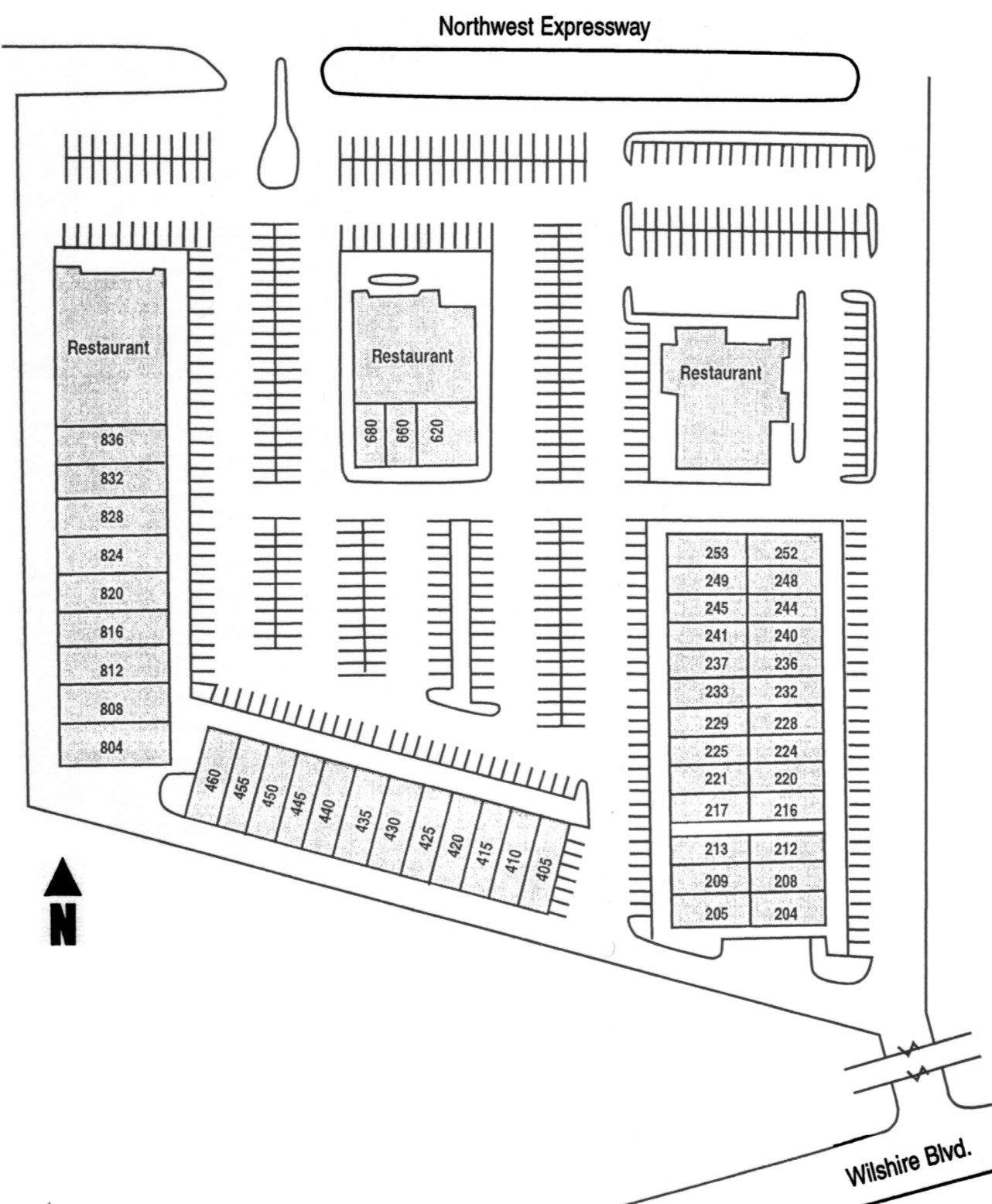 6444 NW Expressway St, Oklahoma City, OK for lease Site Plan- Image 1 of 1