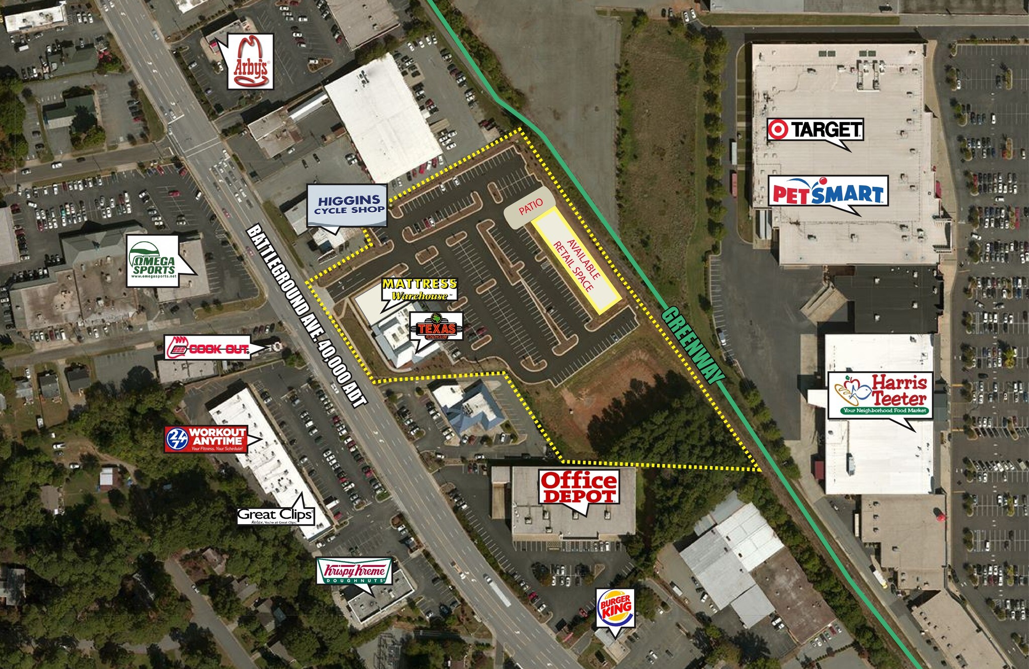 2414 Battleground Ave, Greensboro, NC 27408 for Lease