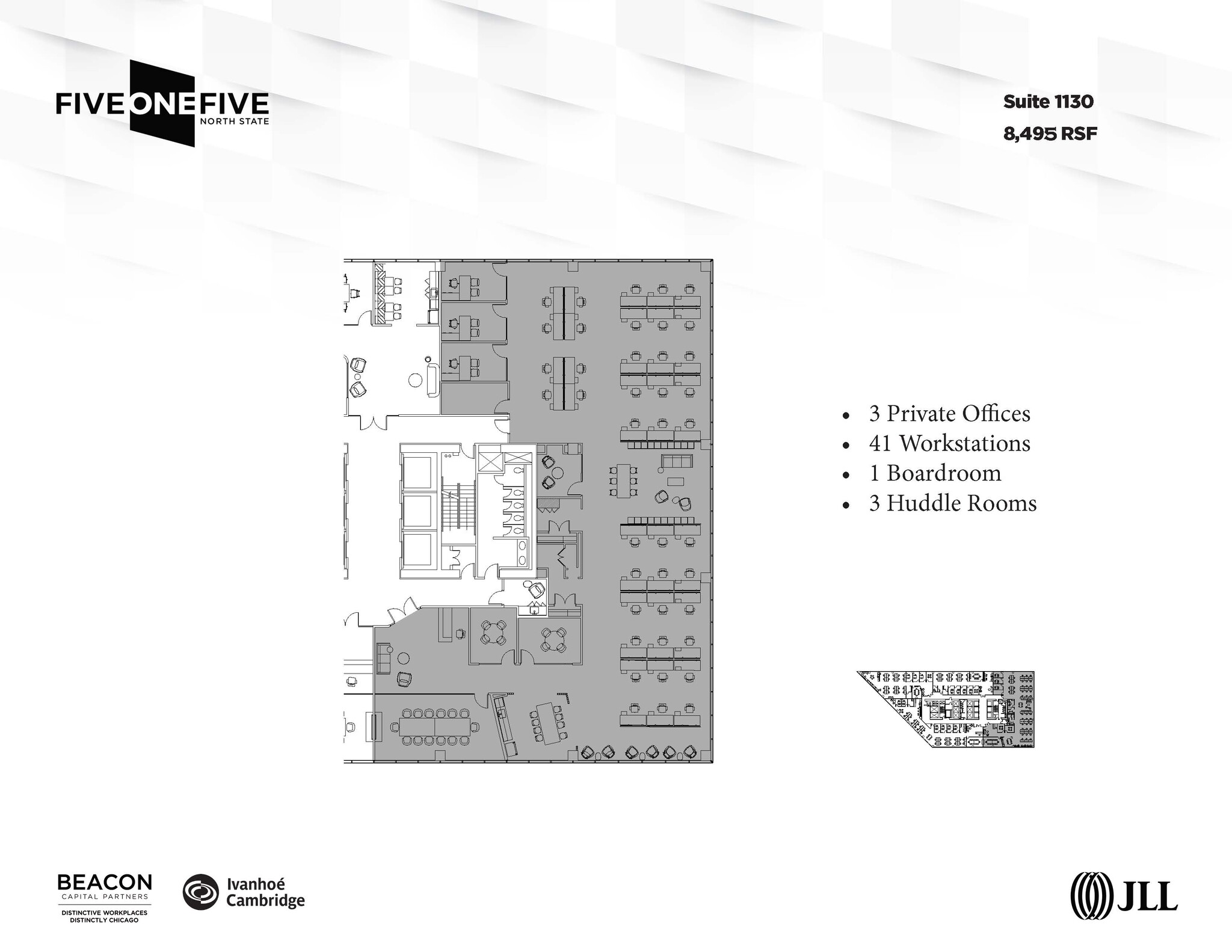 515 N State St, Chicago, IL for lease Floor Plan- Image 1 of 10