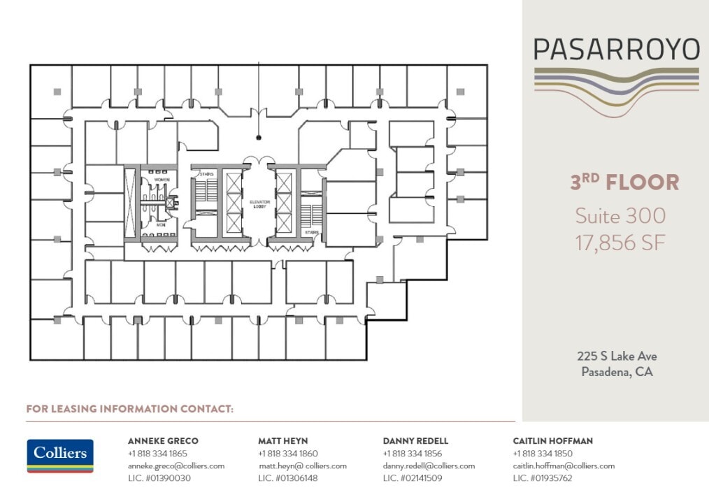 225 S Lake Ave, Pasadena, CA for lease Interior Photo- Image 1 of 1