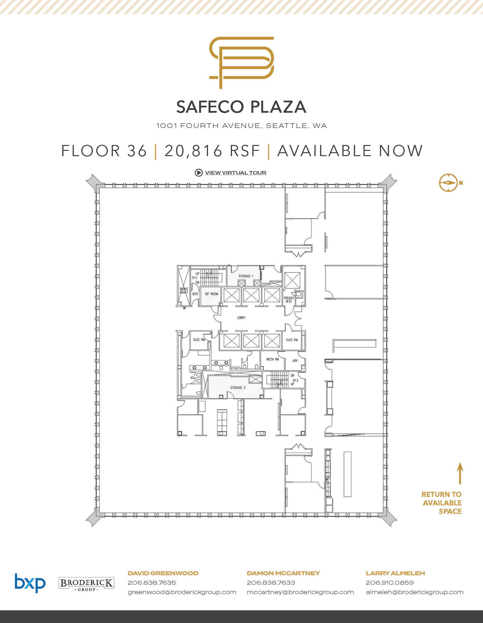 1001 4th Ave, Seattle, WA for lease Floor Plan- Image 1 of 1