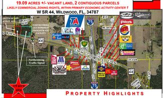 More details for W State Road 44 Hwy, Wildwood, FL - Land for Sale