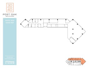 3040 Post Oak Blvd, Houston, TX for lease Floor Plan- Image 1 of 2