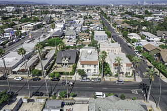 1559-1561 S Harvard Blvd, Los Angeles, CA - aerial  map view - Image1