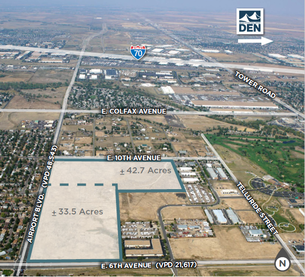 6th & Airport Blvd, Aurora, CO for lease - Building Photo - Image 2 of 2