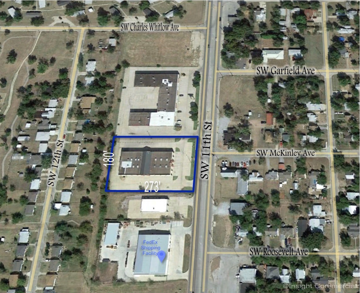 1801 SW 11th St, Lawton, OK for sale Aerial- Image 1 of 1