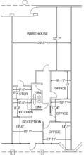 1335 Capital Circle, Marietta, GA for lease Floor Plan- Image 1 of 1