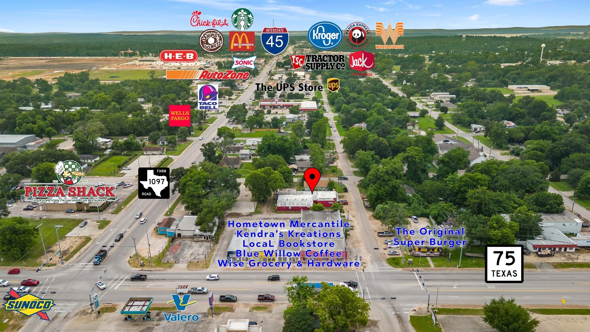 115 W Stewart St, Willis, TX 77378