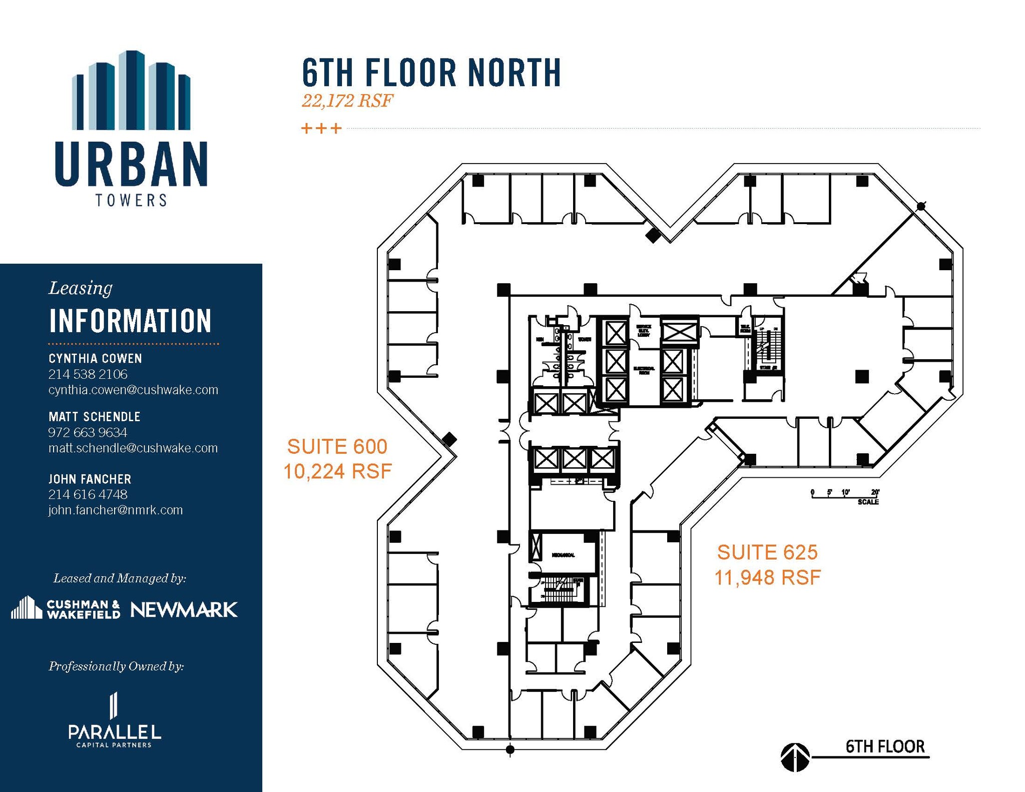 222 W Las Colinas Blvd, Irving, TX for lease Floor Plan- Image 1 of 1