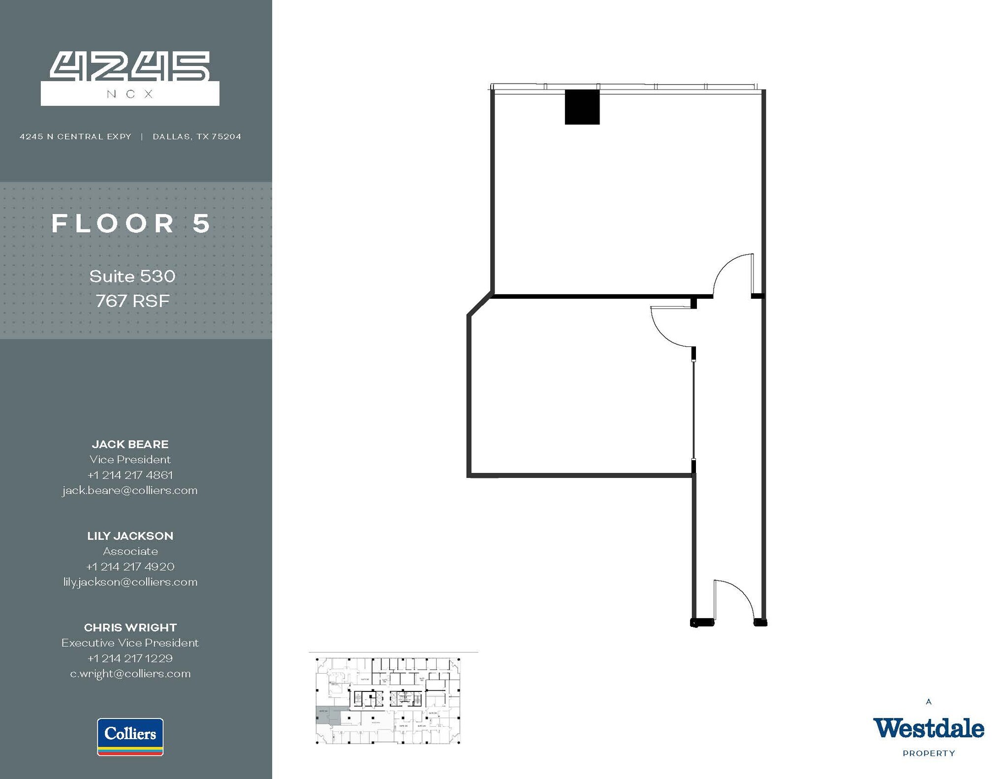 4245 N Central Expy, Dallas, TX for lease Floor Plan- Image 1 of 1