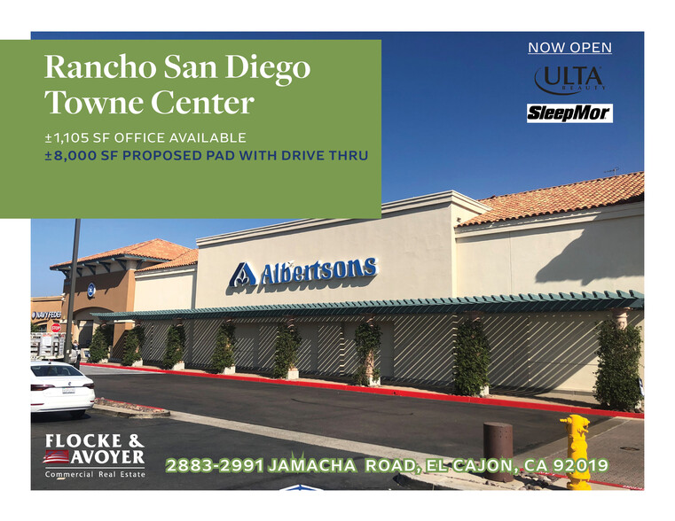 2879-2991 Jamacha Rd, El Cajon, CA for lease - Building Photo - Image 1 of 12