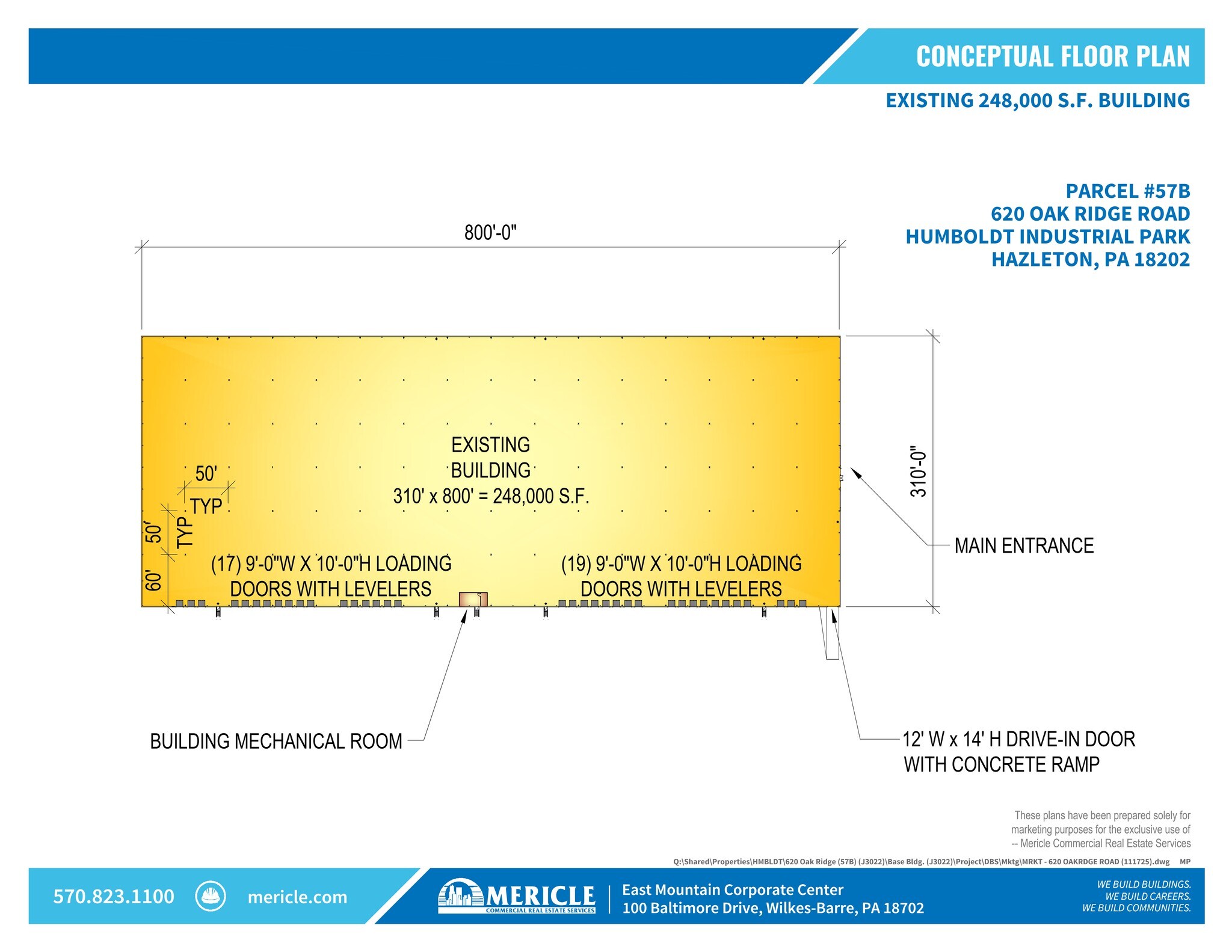 620 Oak Ridge Rd, Hazle Township, PA for lease Site Plan- Image 1 of 2