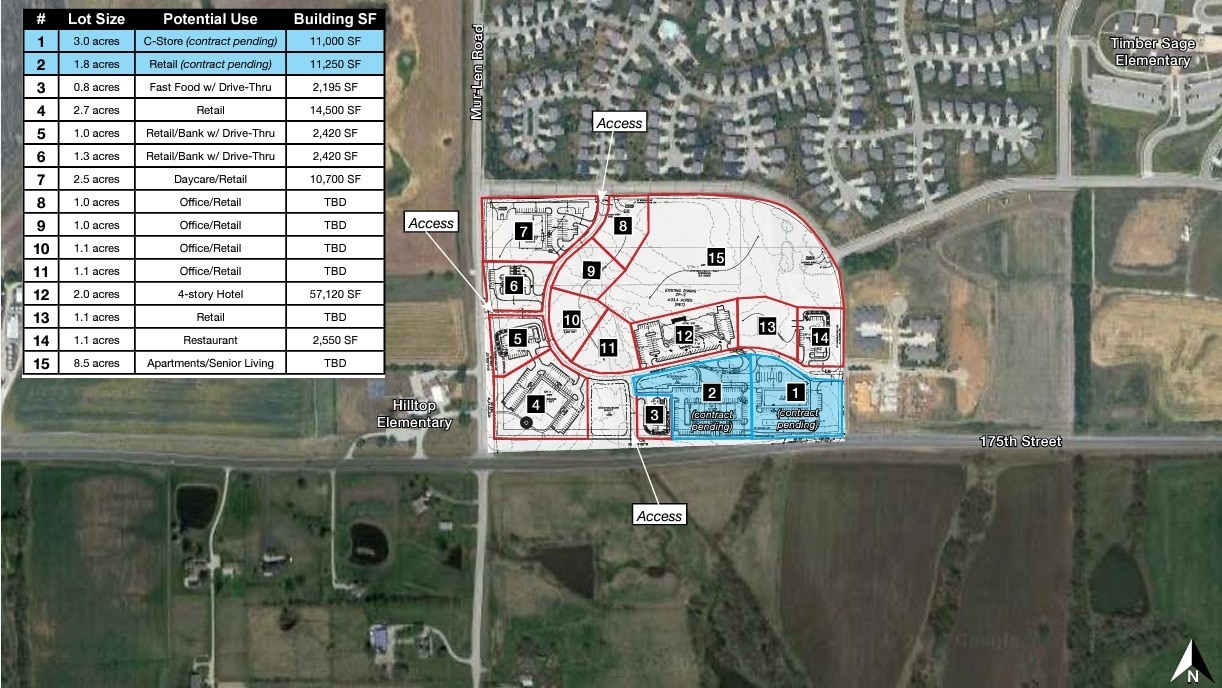 W 175th St. & S Mur-Len Rd, Olathe, KS for sale Building Photo- Image 1 of 2