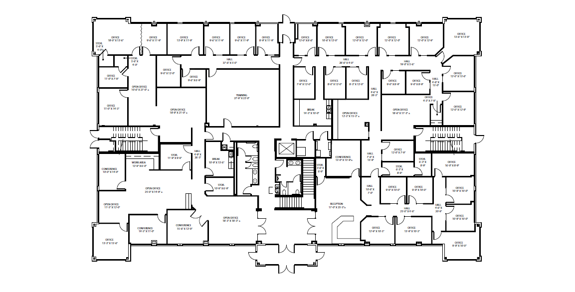 2813 S Hulen St, Fort Worth, TX for lease Floor Plan- Image 1 of 1