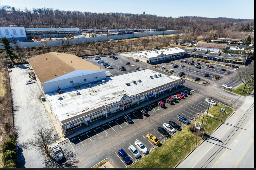 480 Lancaster Ave, Malvern, PA for lease - Aerial - Image 2 of 2