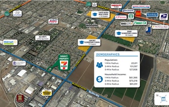 1104 S Blosser Rd, Santa Maria, CA - AERIAL  map view