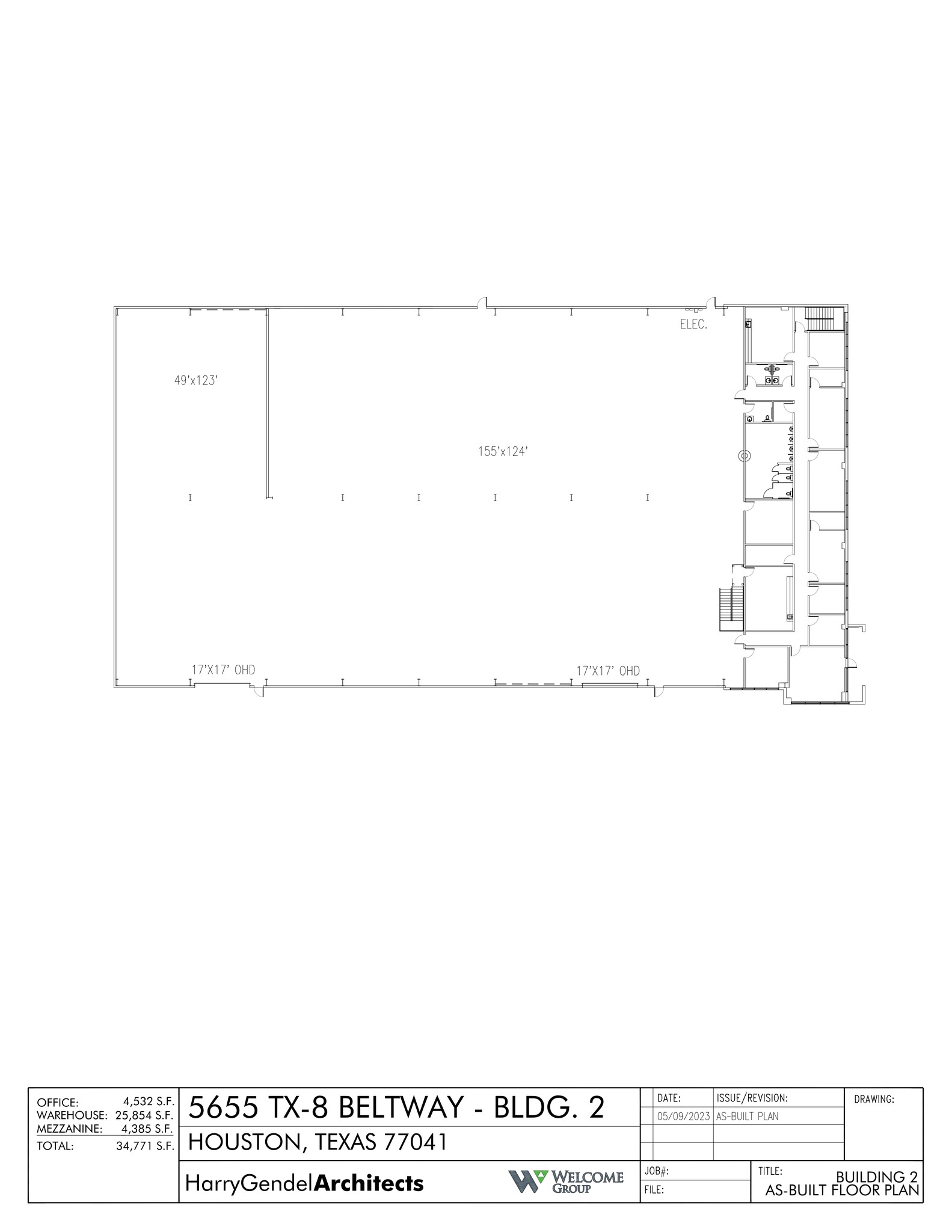 5655 W Sam Houston Pky N, Houston, TX for lease Site Plan- Image 1 of 1