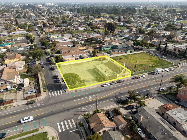 11854 Avalon Blvd, Los Angeles, CA for lease - Aerial - Image 3 of 7