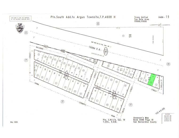 Railroad St, Trona, CA for sale - Primary Photo - Image 1 of 8