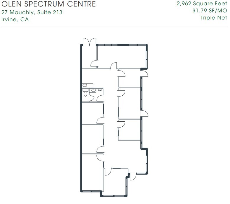 27 Mauchly, Irvine, CA for lease Floor Plan- Image 1 of 1