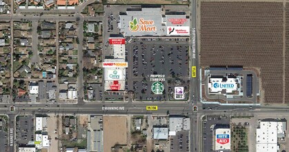 1680-1572 E Manning Ave, Reedley, CA for lease Aerial- Image 1 of 1