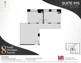 8 S Michigan Ave, Chicago, IL for lease Floor Plan- Image 1 of 1