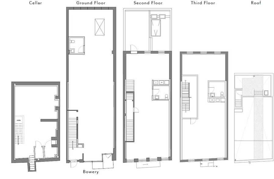 159 Bowery, New York, NY for lease - Floor Plan - Image 3 of 5