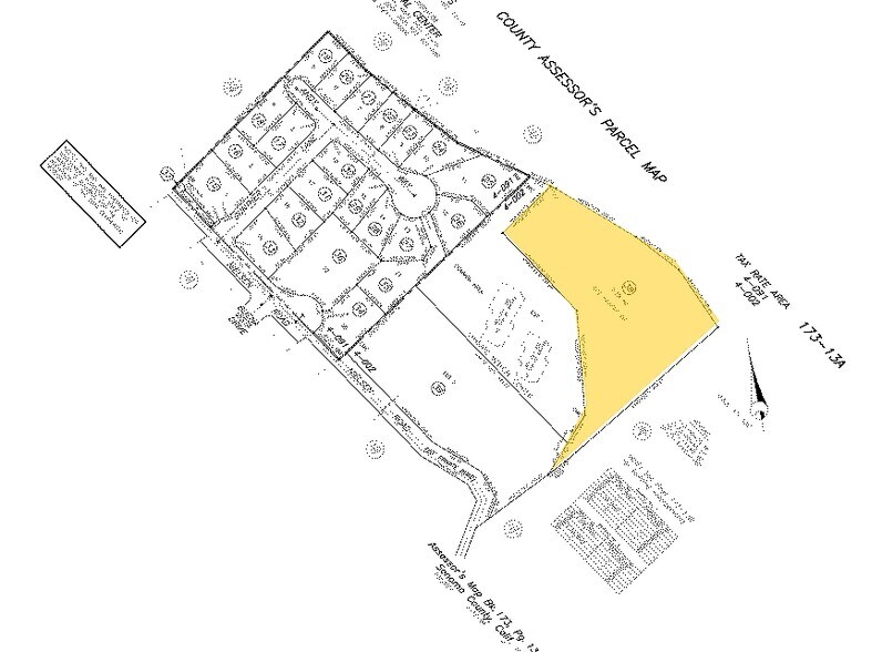 3325 Chanate Rd, Santa Rosa, CA for sale - Plat Map - Image 1 of 1