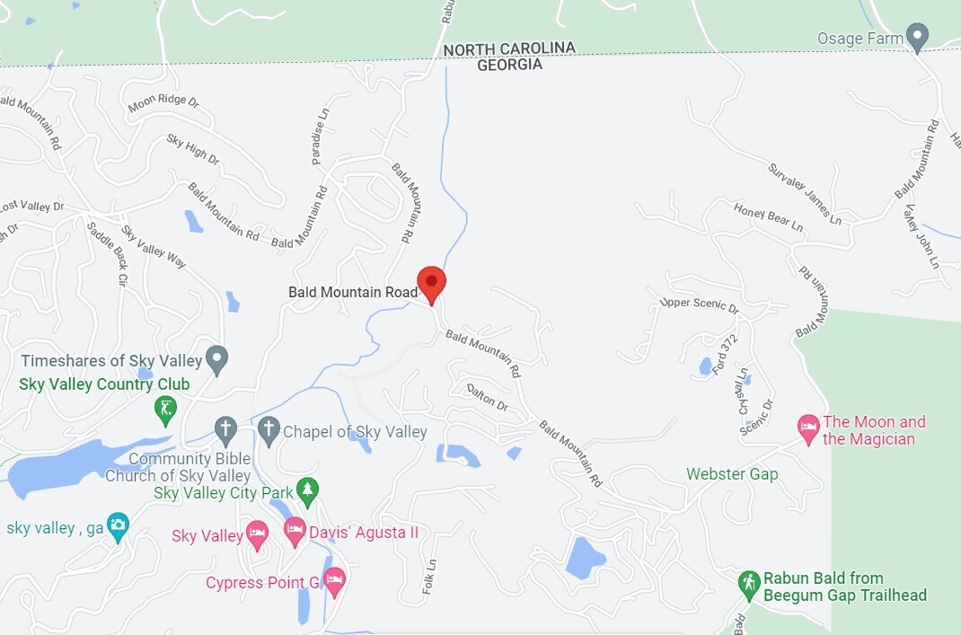 BALD MOUNTAIN -1, Sky Valley, GA for sale Aerial- Image 1 of 1